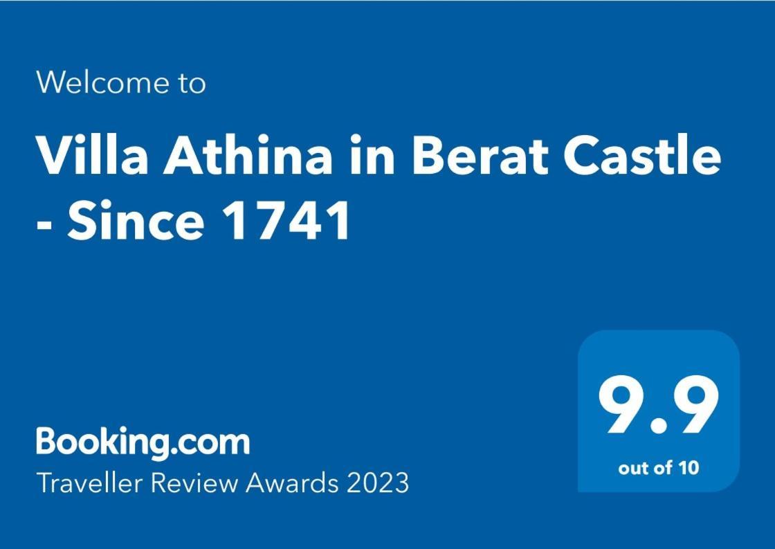 Villa Athina In Berat Castle - Since 1741 Exteriér fotografie